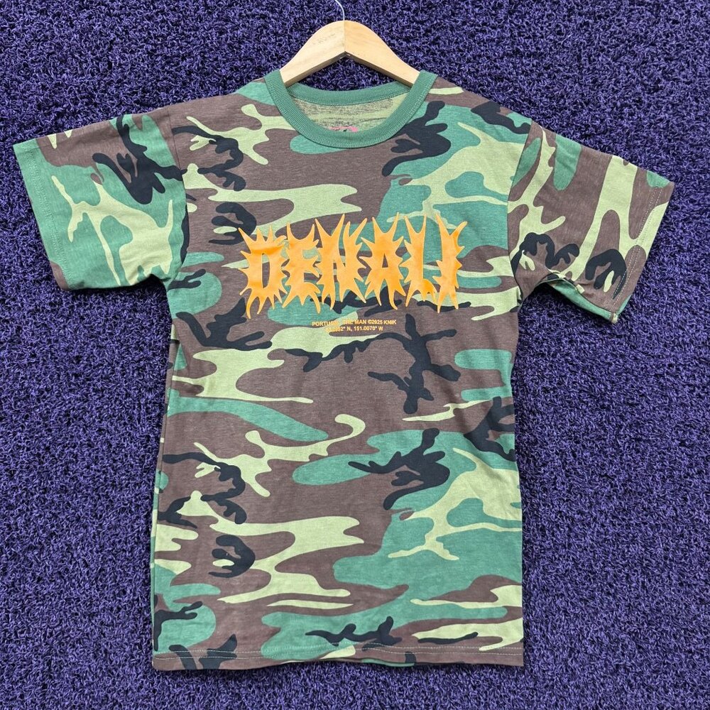 Portugal the Man Denali 2025 Tour Indie Rock Camo T-Shirt S